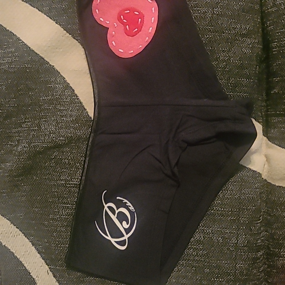 Shades of Love Black Booty Shorts sz l - Picture 1 of 5
